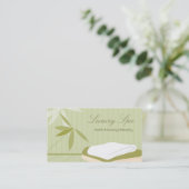 LuxusWellness-Center-Geschäfts-Karte Visitenkarte (Stehend Vorderseite)