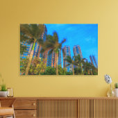 Luxuswohnungen in China Leinwanddruck (Insitu (Wohnzimmer))