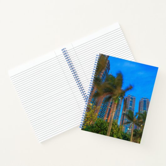 Luxuswohnungen in China Notizblock (Innenseite)