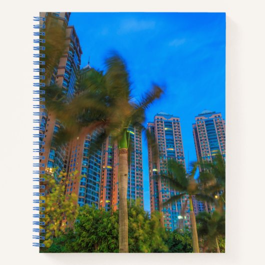 Luxuswohnungen in China Notizblock (Vorderseite)