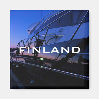 Luxusyacht in Finnland Magnet