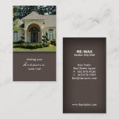 LuxusZuhause-Eingangs-wirkliche Visitenkarte (Vorne/Hinten)