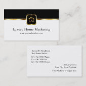 LuxusZuhause-Marketing Visitenkarte (Vorne/Hinten)