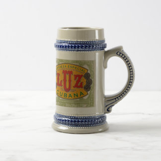 Luz Cubana Bier Stein Bierglas