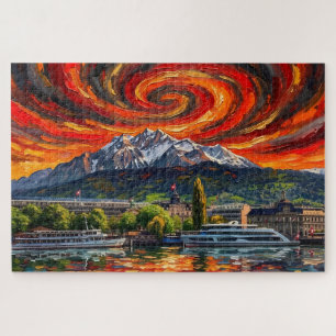 Luzern Alpine: Gallery Edition Solar Vortex Puzzle