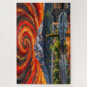 Luzern Alpine: Gallery Edition Solar Vortex Puzzle (Vertikal)