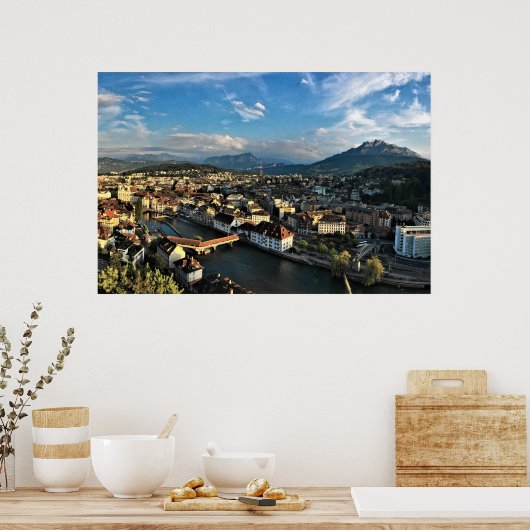 Luzern II Poster (Küche)