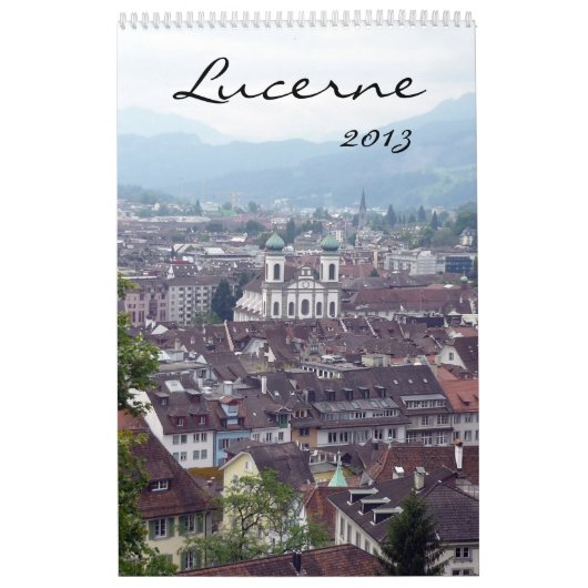 Luzern-Kalender 2013 Kalender (Titelbild)