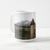 Luzern Kappelbrücke Kaffeetasse (Vorderseite Links)
