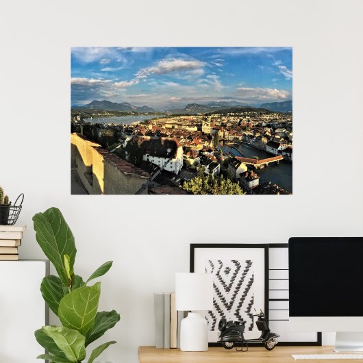 Luzern Poster (Heimbüro)