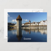 Luzern Postkarte (Vorne/Hinten)