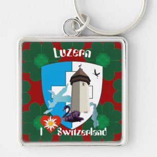Luzern Schweiz Æ Schlüsselanhänger