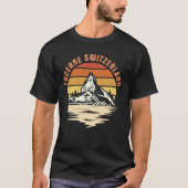 Luzern Schweiz Attraction Swiss Mountain Swi T-Shirt (Vorderseite)