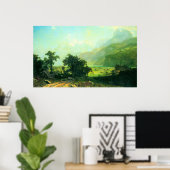 Luzern Schweiz - Bierstadt Poster (Heimbüro)