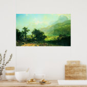 Luzern Schweiz - Bierstadt Poster (Küche)