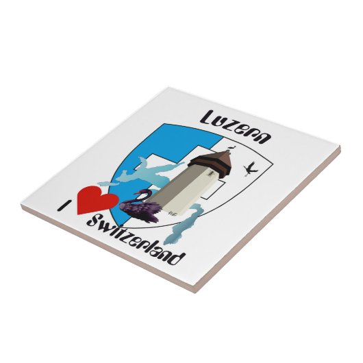 Luzern Schweiz Fliese (Seite)