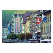 Luzern Schweiz Foto Print (Vorne)
