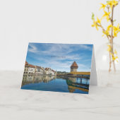 Luzern, Schweiz Karte (Gelbe Blume)