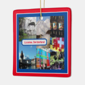 Luzern, Schweiz Keramikornament (Links)