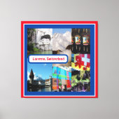Luzern, Schweiz Leinwanddruck (Vorderseite)