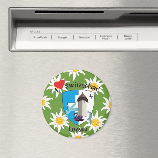 Luzern Schweiz Magnet (In Situ (Geschirrspüler))