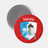 Luzern Schweiz Magnet (Vorderseite/Rückseite)