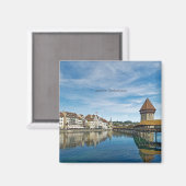 Luzern, Schweiz Magnet (Vorderseite/Rückseite)