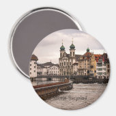 Luzern, Schweiz Magnet (Vorderseite/Rückseite)