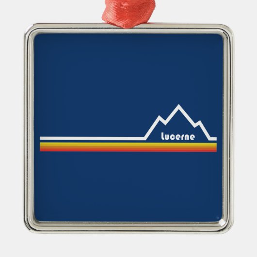 Luzern, Schweiz Ornament Aus Metall (Vorne)