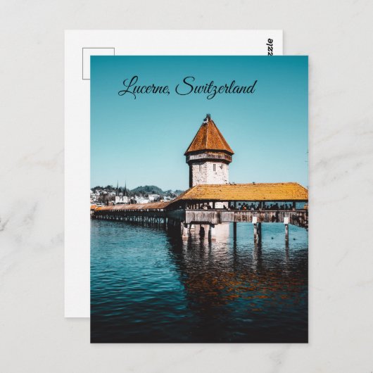 Luzern, Schweiz Postkarte (Vorne/Hinten)
