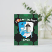Luzern Schweiz Postkarte (Stehend Vorderseite)