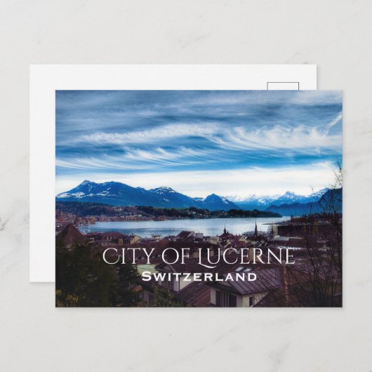 Luzern, Schweiz Postkarte (Vorne/Hinten)