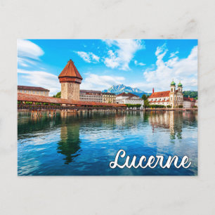 Luzern, Schweiz Postkarte