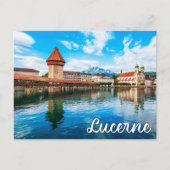 Luzern, Schweiz Postkarte (Vorderseite)