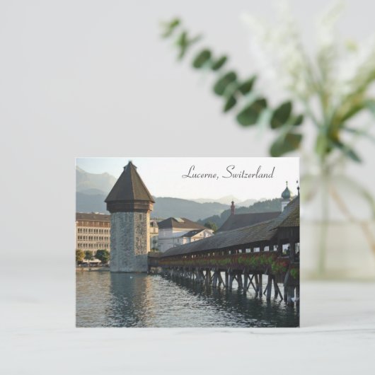 Luzern, Schweiz Postkarte (Stehend Vorderseite)