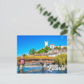 Luzern, Schweiz Postkarte (Stehend Vorderseite)