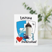 Luzern Schweiz Postkarte (Stehend Vorderseite)