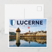 Luzern - Schweiz Postkarte (Vorne/Hinten)