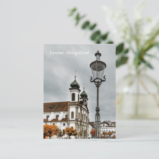 Luzern, Schweiz Postkarte (Stehend Vorderseite)