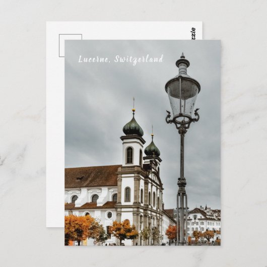 Luzern, Schweiz Postkarte (Vorne/Hinten)