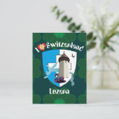 Luzern Schweiz Postkarte (Stehend Vorderseite)