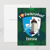 Luzern Schweiz Postkarte (Vorne/Hinten)