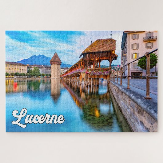 Luzern, Schweiz Puzzle (Horizontal)