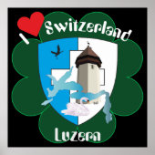 Luzern Schweiz Schweiz Poster (Vorne)