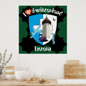 Luzern Schweiz Schweiz Poster (Küche)