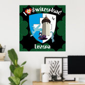 Luzern Schweiz Schweiz Poster (Heimbüro)