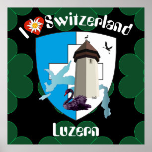 Luzern Schweiz Schweiz Poster