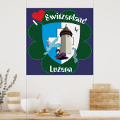 Luzern Schweiz Schweiz Poster (Küche)