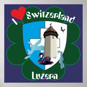 Luzern Schweiz Schweiz Poster