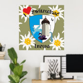 Luzern Schweiz Schweiz Poster (Heimbüro)
